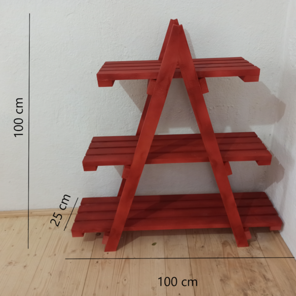 Suport pentru flori model Pyramid Tower Cireș - imagine 2