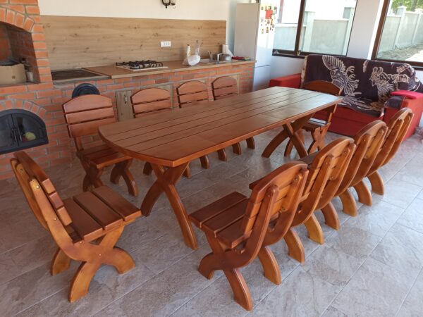 Set mobilier grădină și terasă pentru 10 persoane