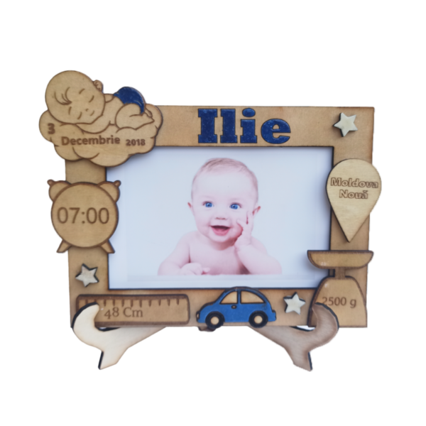 Rama personalizată pentru bebeluși - imagine 2