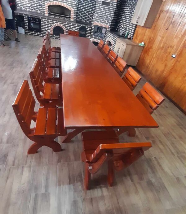 Mobilier pentru grădină și terasă 14 persoane - imagine 2